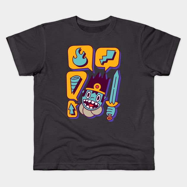 Smash Ultimate Dragon Quest Hero T-shirt Kids T-Shirt by GeekyGetters